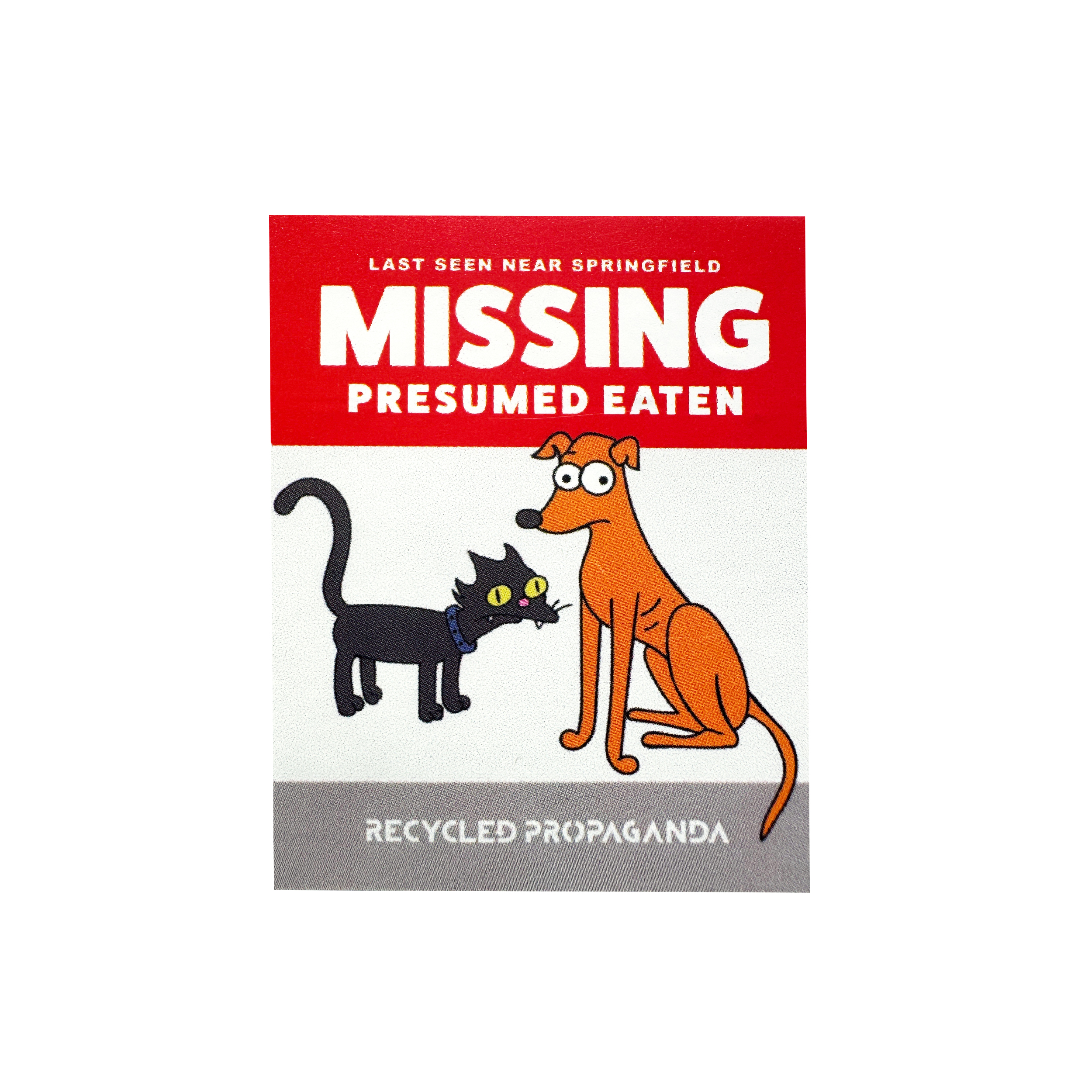 Presumed Eaten: Vinyl Sticker