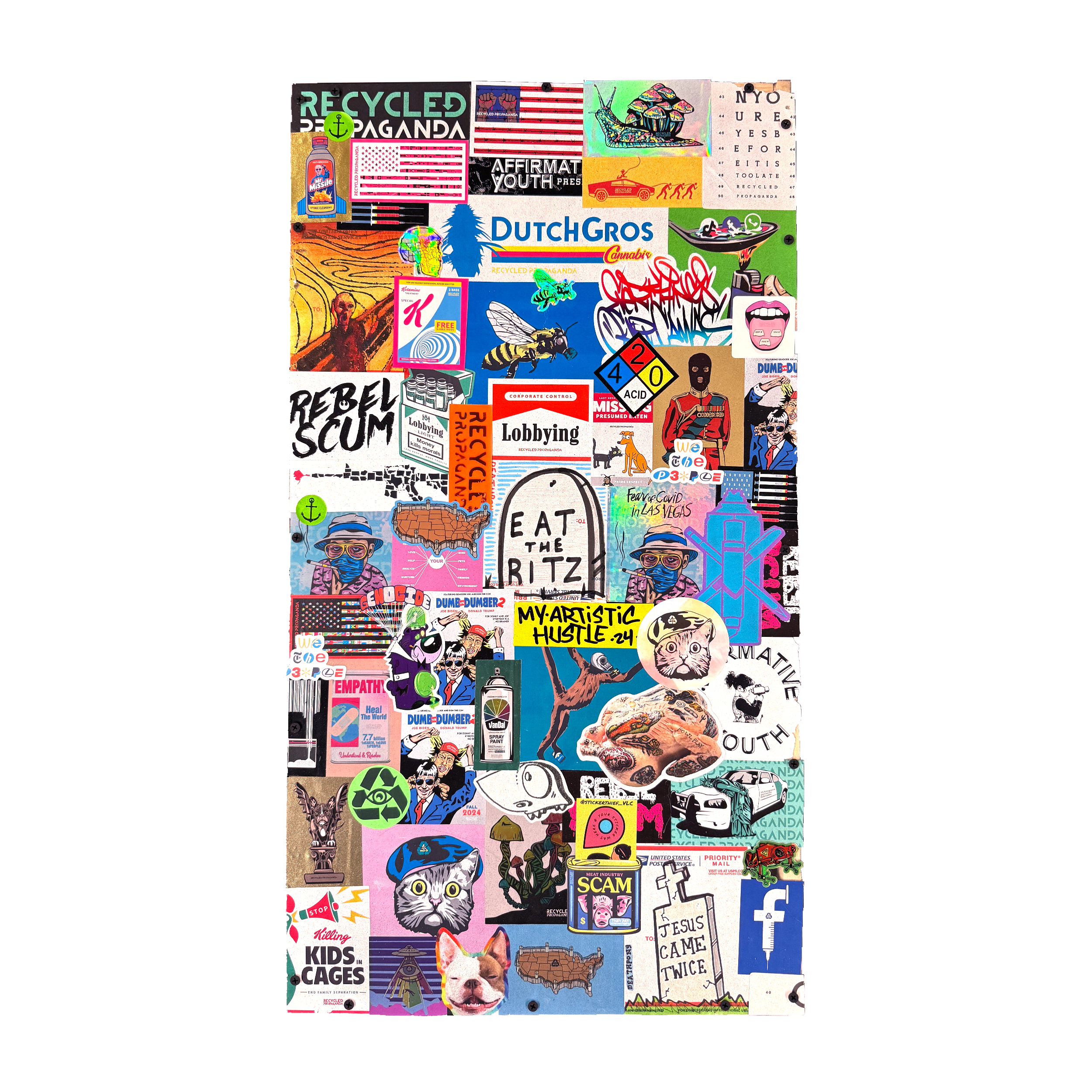 Militant: Artwork on Plastic