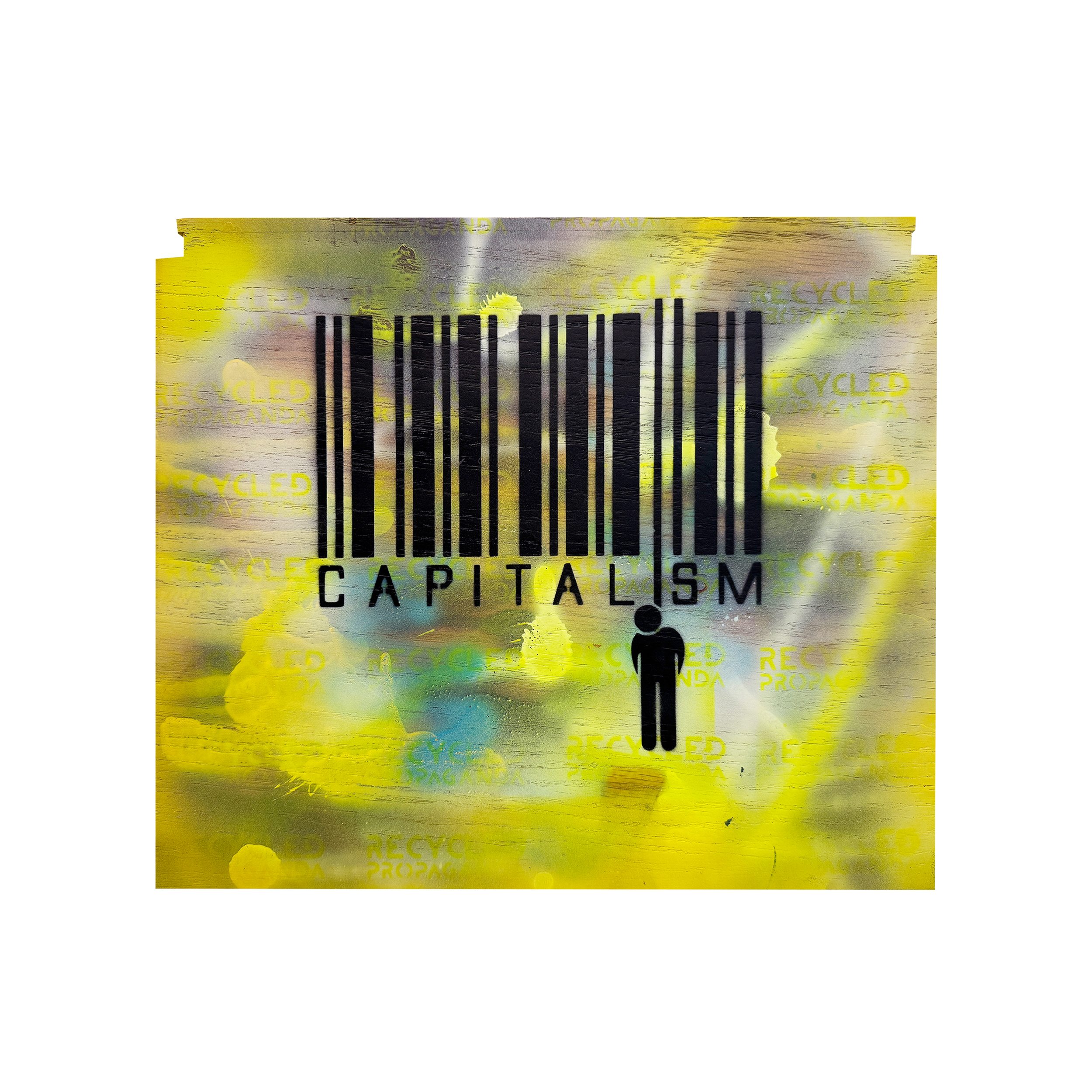 Capitalism Punishment: Artwork on Board 1