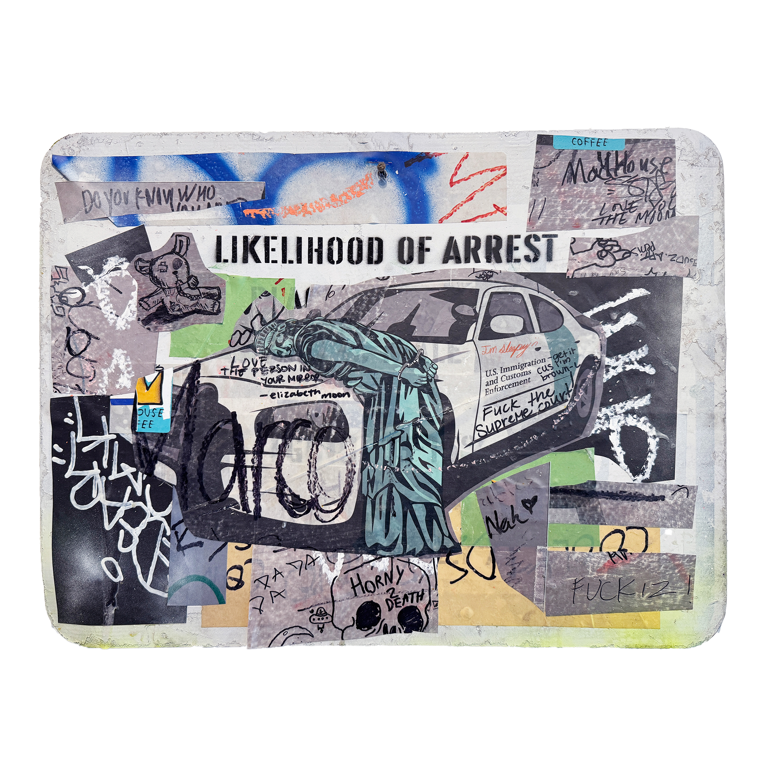 Chain Migration: Artwork on Sign