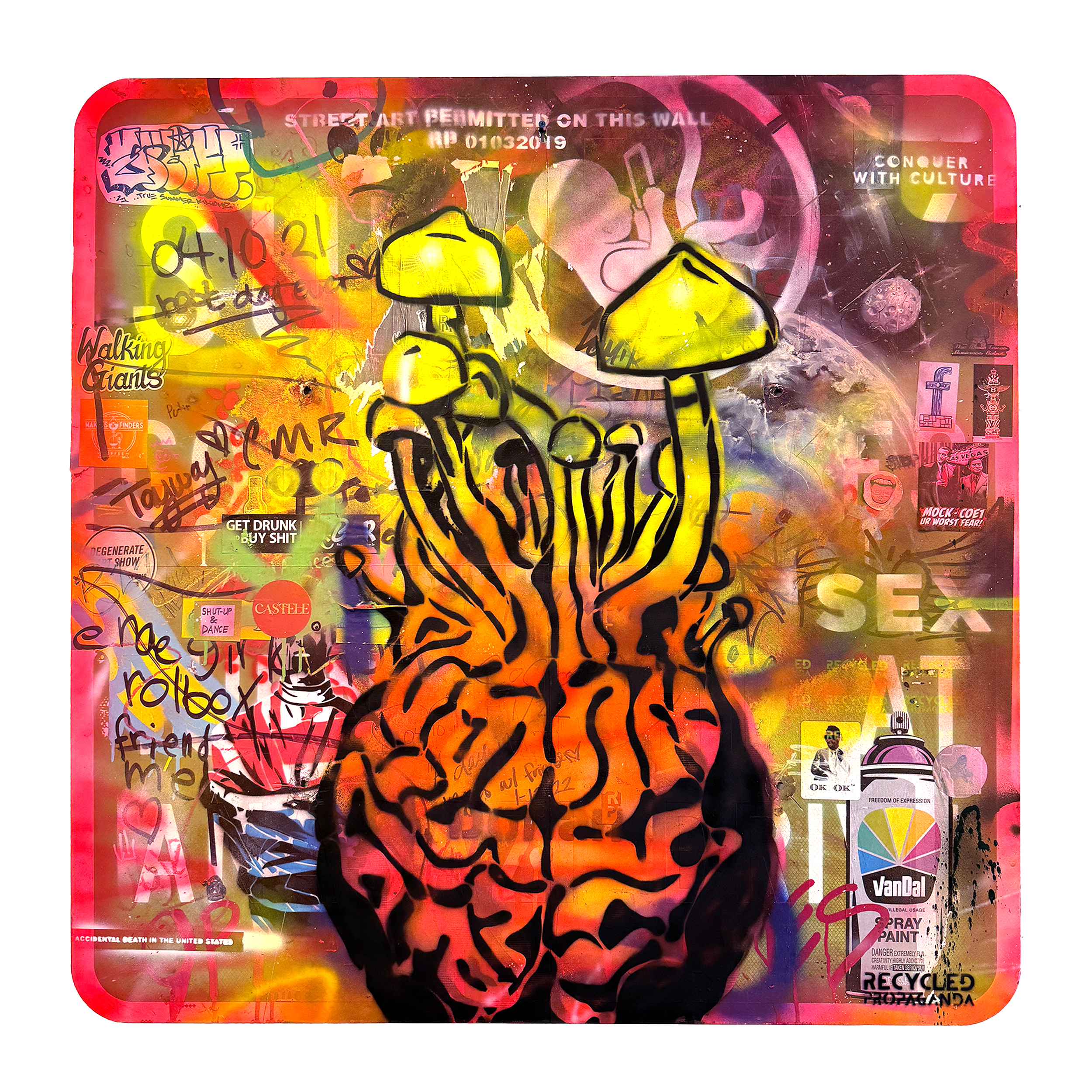 Change Your Mind: Artwork on Sign