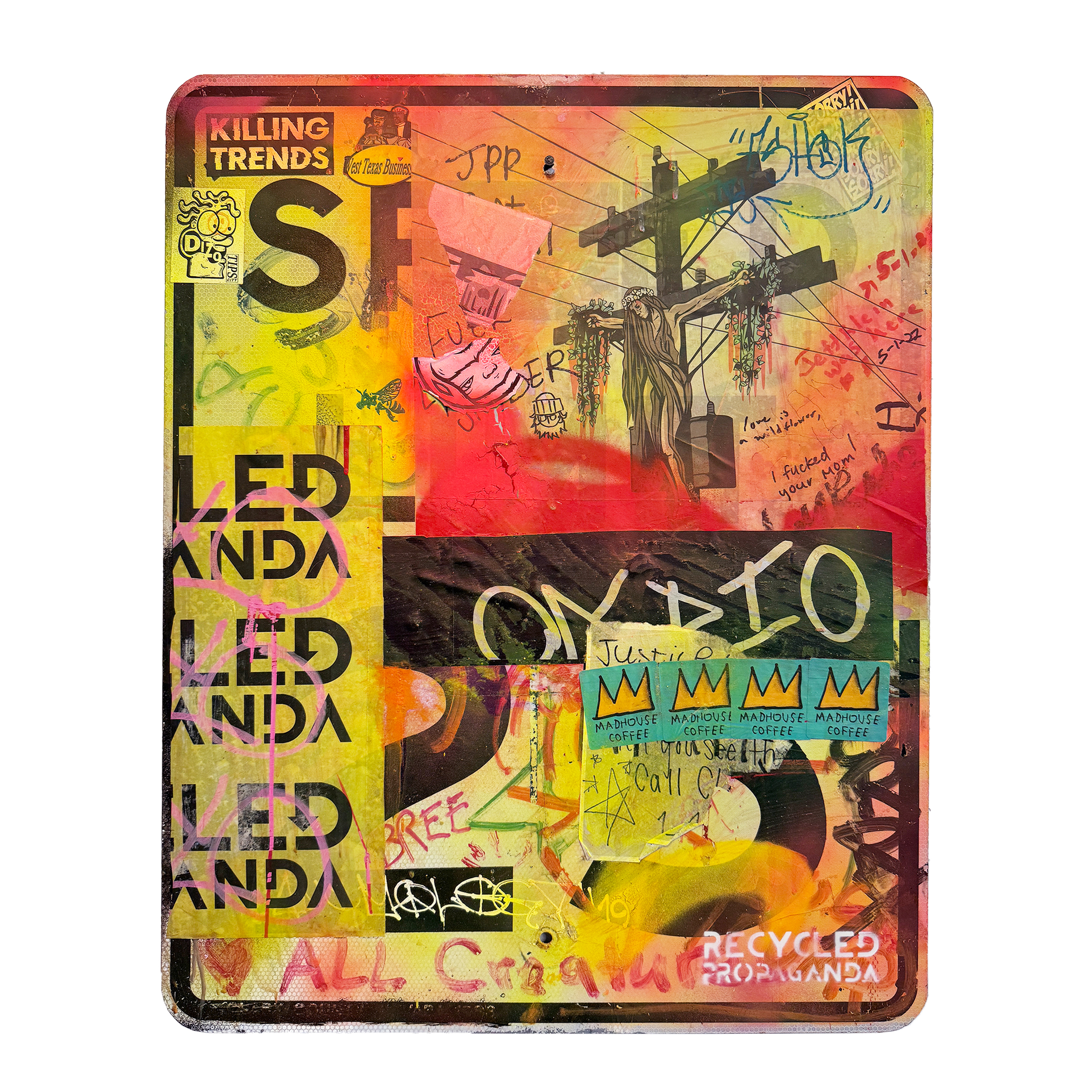 Environmental Martyrdom: Artwork on Sign