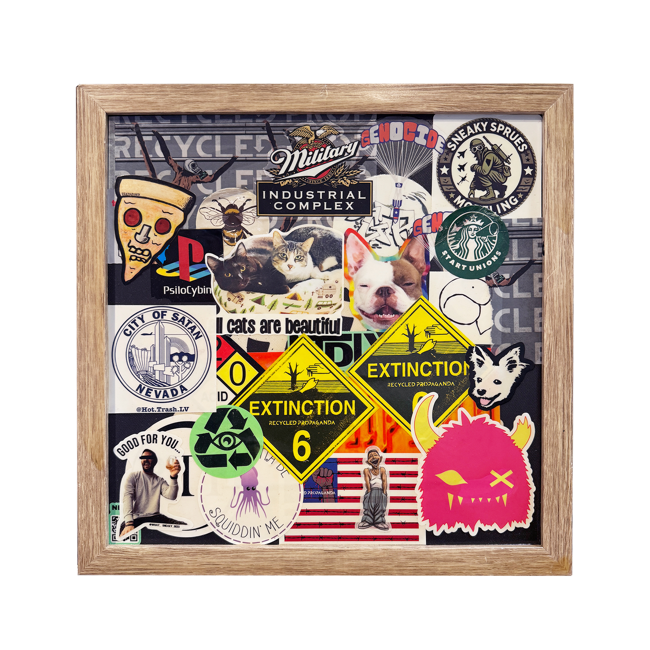 Extinction: Artwork on Board