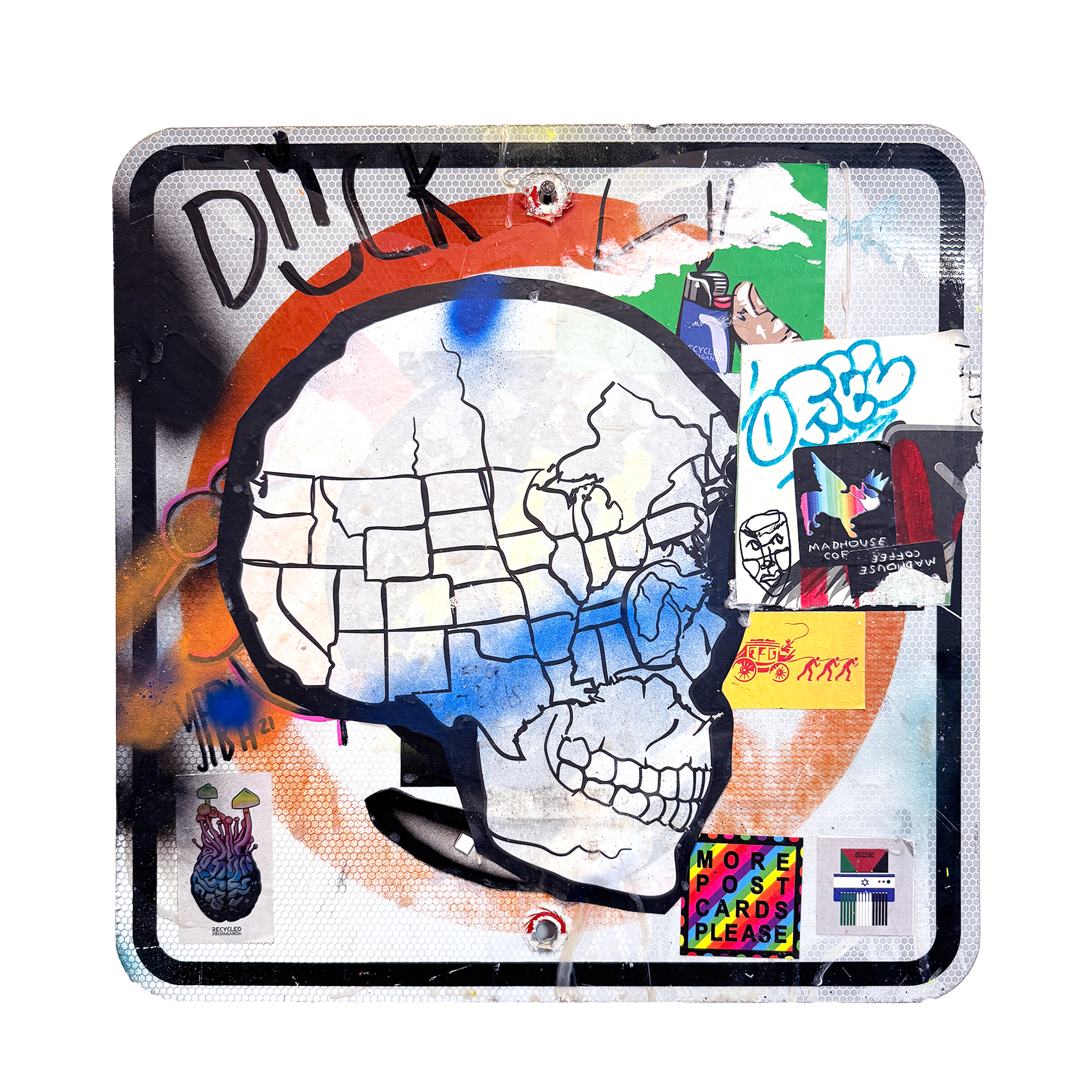 Fractured: Artwork on Sign