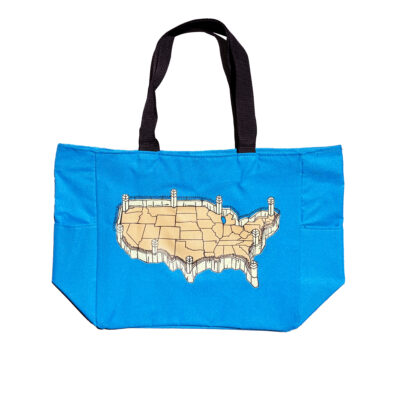 American Isolationism: Zip Tote