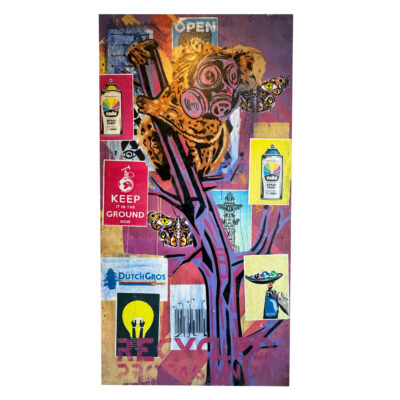 Holding on for Life: Artwork on Panel