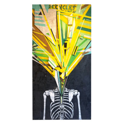 Spinal Gap: Artwork on Panel