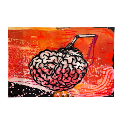 Thirsty For Knowledge: Artwork on Canvas