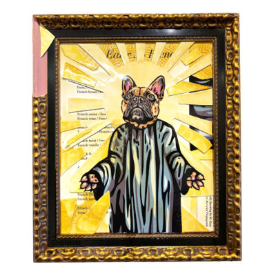 All Dogs Go To Heaven: Artwork on Framed Board
