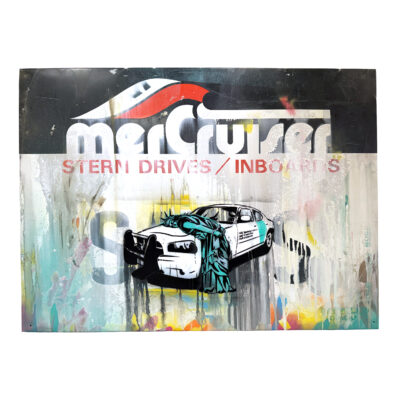 Chain Migration: Artwork on Sign