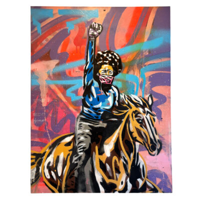 No Justice, No Peace: Artwork on Canvas