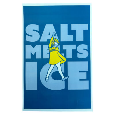 Slat Melts ICE (Moral Assault): Limited Edition Print